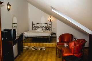 Отель Hotel Hanul Fullton Клуж-Напока Двухместный номер с 1 кроватью в мансарде-1